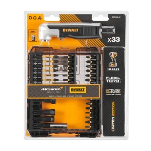 DeWalt set bitova + kutni nastavak McLaren DT70782 33-dijelni