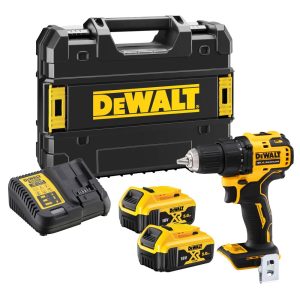 DeWalt aku bušilica odvijač DCD708P2T 18V 2×5,0Ah 65Nm