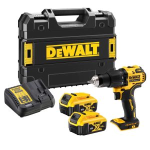 DeWalt aku udarna bušilica DCD709P2T 18V 2×5,0Ah 65Nm