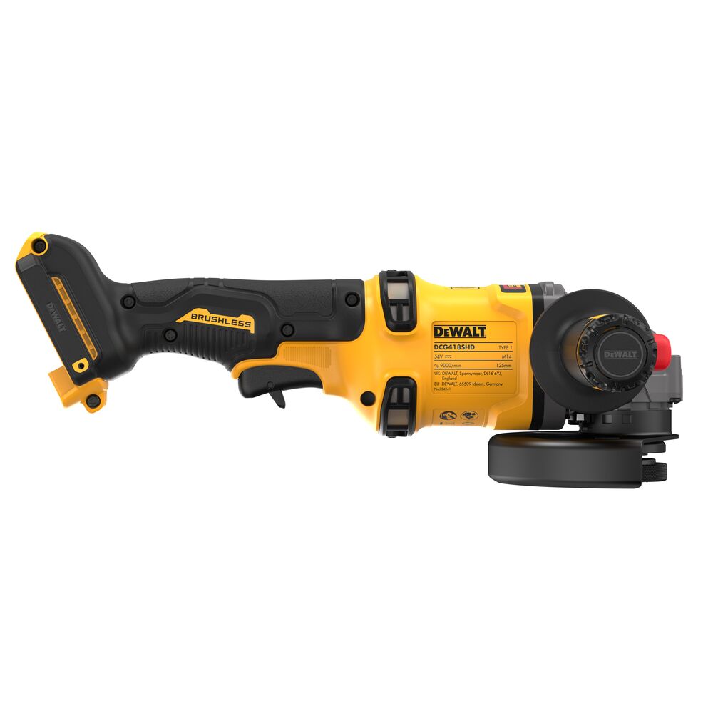 Dewalt Flexvolt aku kutna brusilica DCG418SHDN 54V, 125mm solo - Slika 3