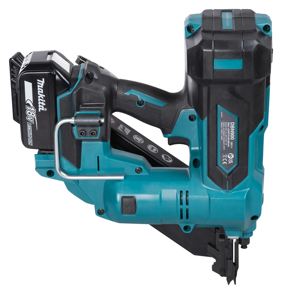Makita aku čavlerica DBN900ZK 18V do 90mm, solo alat - Slika 5