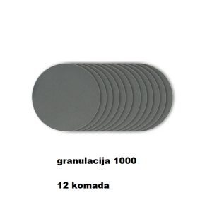 Proxxon disk za superfino brušenje 50mm gr.1000 12kom NO 28 668 (za WPE)